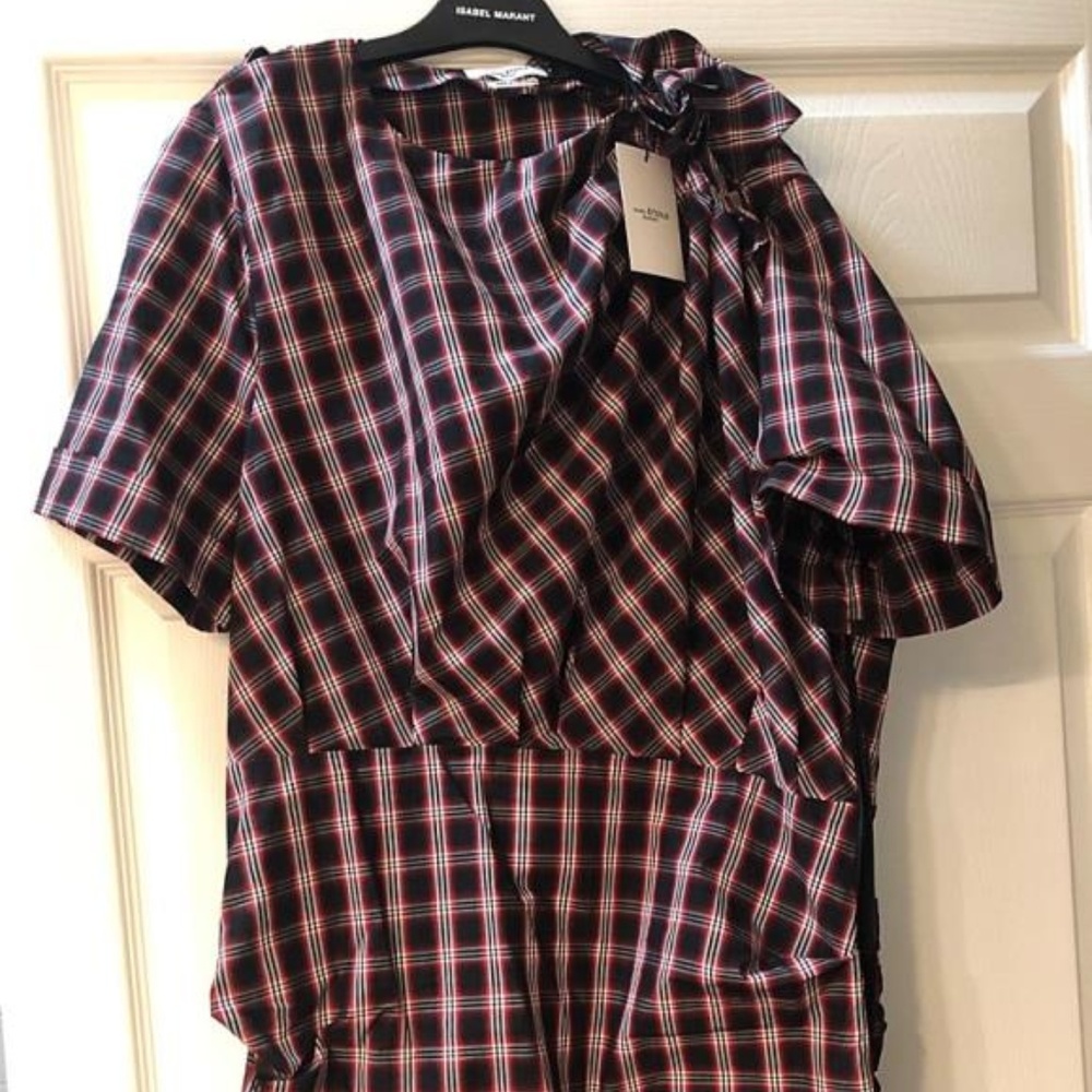 NEW Isabel Marant Check Dress (runs small!)